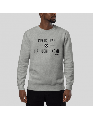 SWEAT-SHIRT HOMME - J'PEUX PAS J'AI UCHI KOMI l'achat 