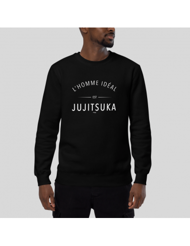 SWEAT-SHIRT HOMME - L'HOMME IDEAL EST JUJITSUKA Venez acheter