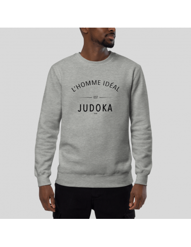 SWEAT-SHIRT HOMME - L'HOMME IDEAL EST JUDOKA 50-70% off 