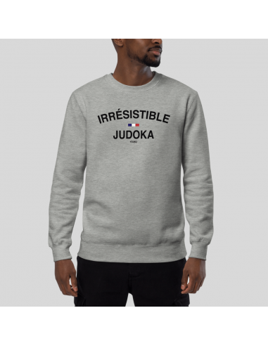 SWEAT-SHIRT HOMME - IRRESISTIBLE JUDOKA brillant des détails fins