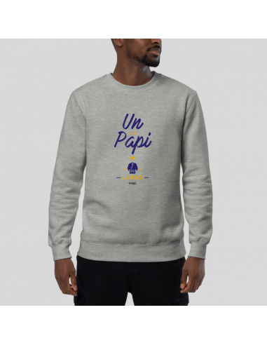 SWEAT-SHIRT HOMME - UN PAPI EN JUDOGI livraison gratuite