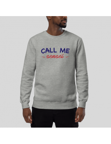 SWEAT-SHIRT HOMME - CALL ME SENSEI en ligne