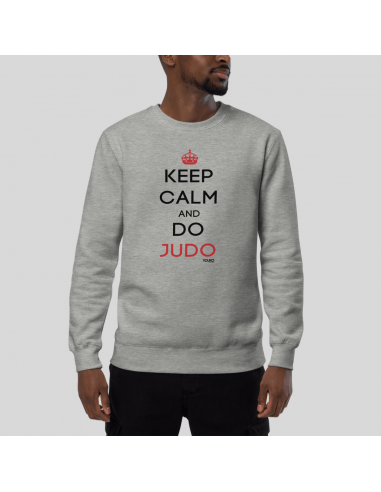 SWEAT-SHIRT HOMME - KEEP CALM AND DO JUDO de votre