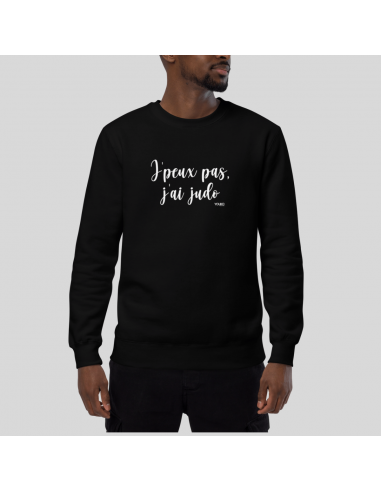 SWEAT-SHIRT HOMME - J'PEUX PAS J'AI JUDO 2 Economisez 