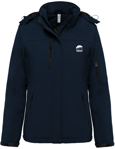 Parka Softshell Doublée à Capuche Amovible Femme Vous souhaitez 