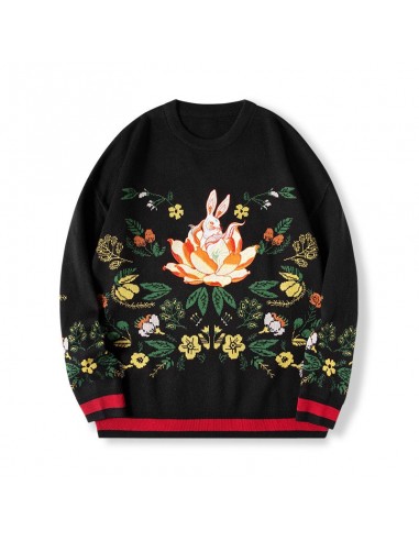 Pull Fleur de Lotus Brodé meilleur choix