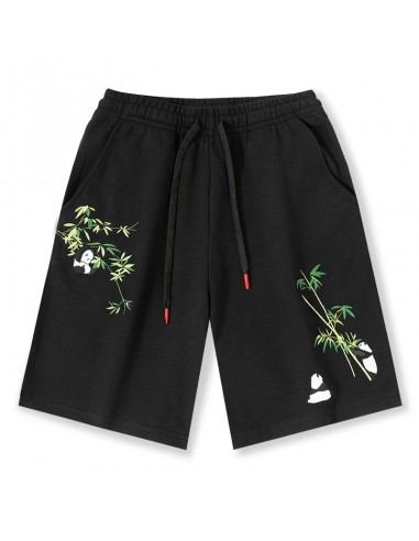 Short Noir Bambou Brodé 2023