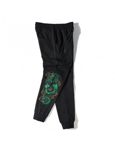 Pantalon Dragon Vert Brodé ouvre sa boutique