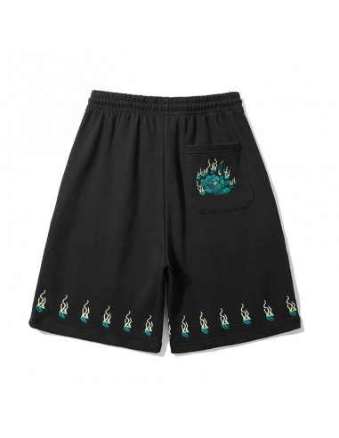 Short Flammes Brodés acheter en ligne