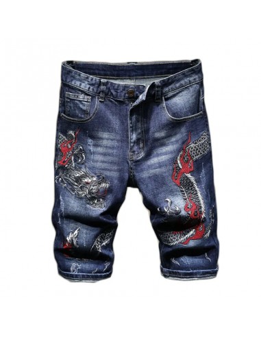 Short Jean Bleu Dragon À commander