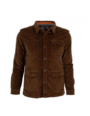 Veste saharienne multi-poches marron prix