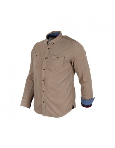 Chemise ml beige en velours côtelé En savoir plus