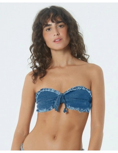 Top Bikini Bombom Jeans pas cher 