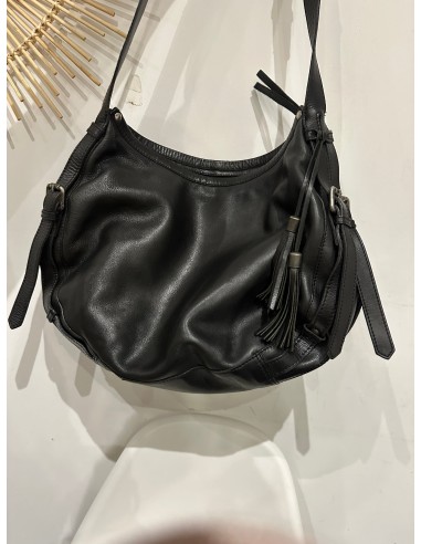 Sac cabas ikks cuir noir de votre