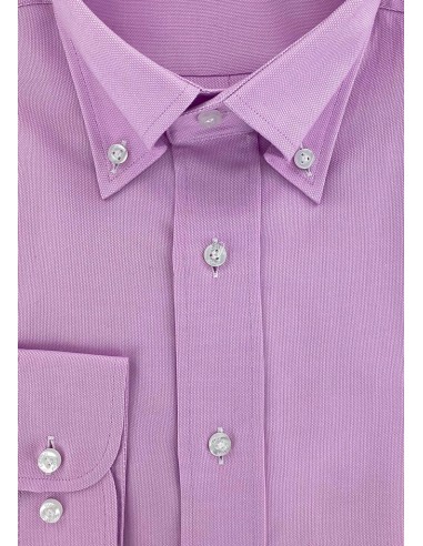 Chemise classique col bouton oxford parme paiement sécurisé