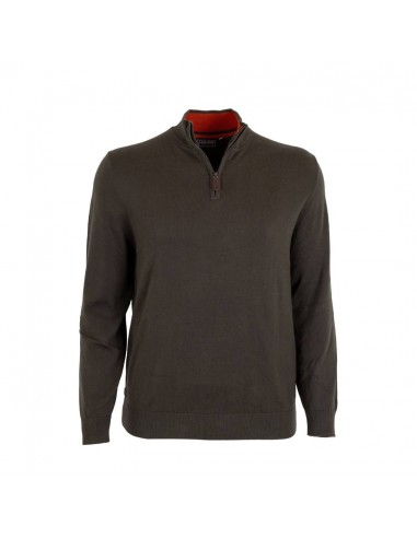 Pull col camionneur bronze soldes