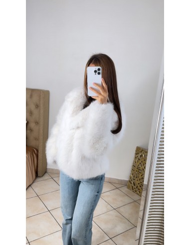 Manteau fausse fourrure [BLANC] suggérées chez