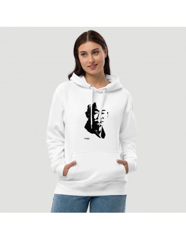 SWEAT SHIRT CAPUCHE FEMME - PORTRAIT JIGORO français