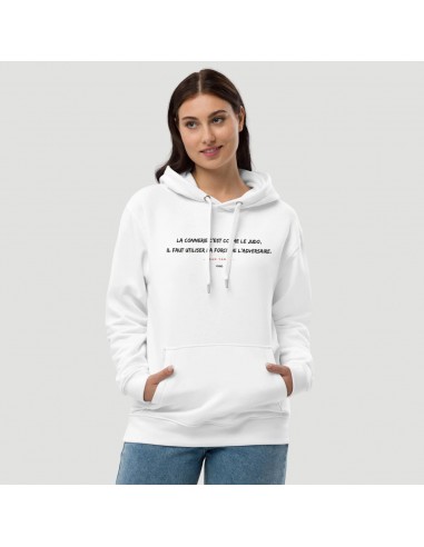 SWEAT SHIRT CAPUCHE FEMME - LA CONNERIE de technologie