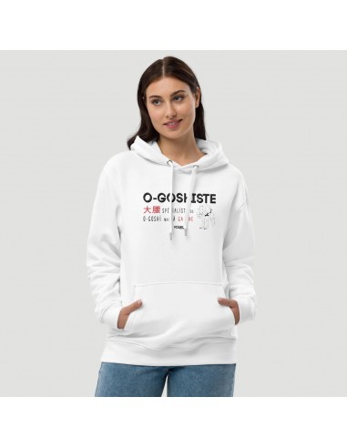 SWEAT SHIRT CAPUCHE FEMME - O GOSHISTE brillant des détails fins