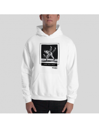 SWEAT SHIRT CAPUCHE HOMME - JUDO FEELINGS des créatures d'habitude