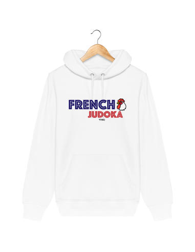 SWEAT SHIRT CAPUCHE HOMME - FRENCH JUDOKA en linge