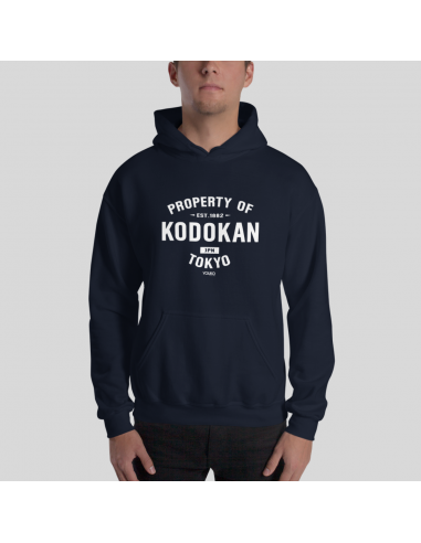 SWEAT SHIRT CAPUCHE HOMME - PROPERTY OF KODOKAN brillant des détails fins